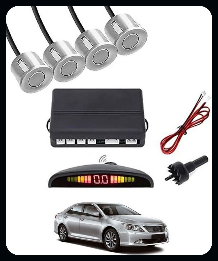 arsh stores NS- 4 Silver Reverse Parking Sensor-AP25A688 NS- 4 Silver Reverse Parking Sensor-AP25A688 Parking Sensor-picture-15