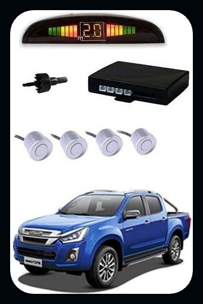 arsh stores NS- 4 White Reverse Parking Sensor-AP25B369 NS- 4 White Reverse Parking Sensor-AP25B369 Parking Sensor-picture-11