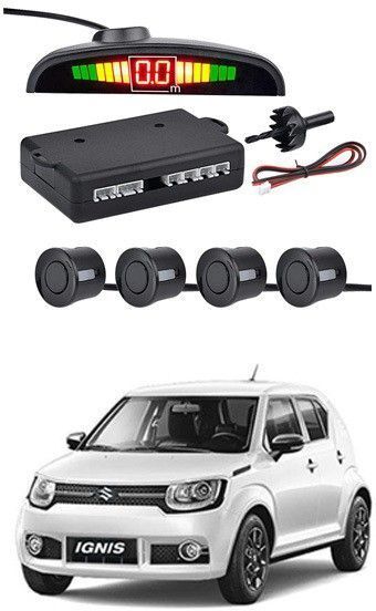 4 Black Parking Sensors With LED Display Which Increased Safety of Passengers/Car One Alarm Kit-1462 Parking Sensor-image-48