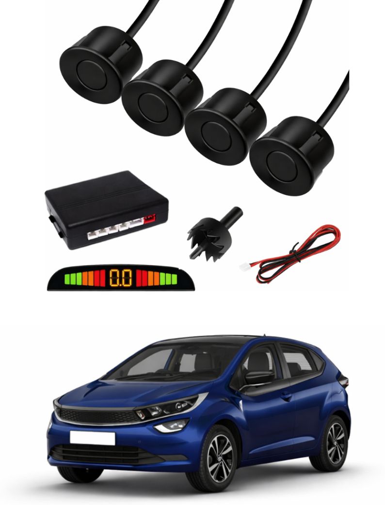 Black Car Parking Sensor J77 Car Black Parking Reverse Sensors For Tata Altroz Parking Sensor-image-26