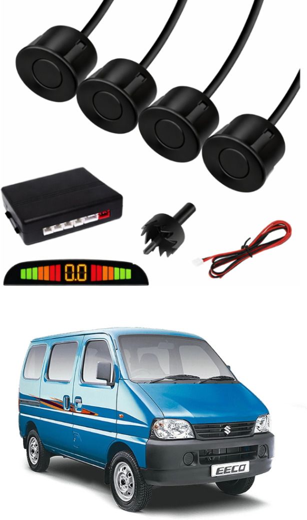 black car parking sensor d42 car black parking reverse sensors for maruti suzuki eeco set of 4 pcs parking sensor