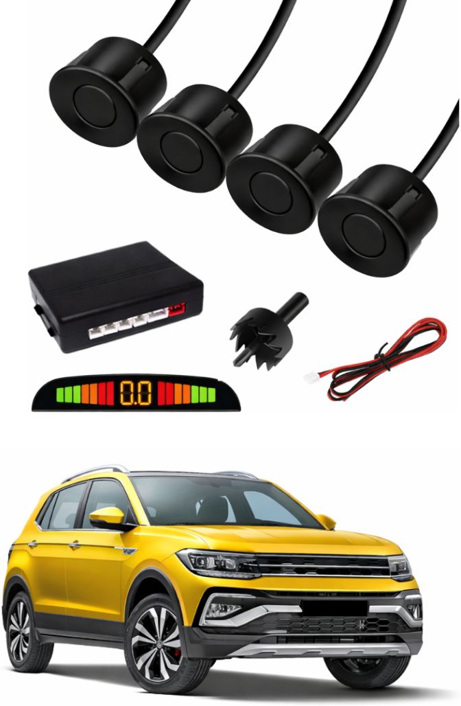 drivexpert Black Car Parking Sensor J64 Car Black Parking Reverse Sensors For Volkswagen Taigun Parking Sensor-picture-14