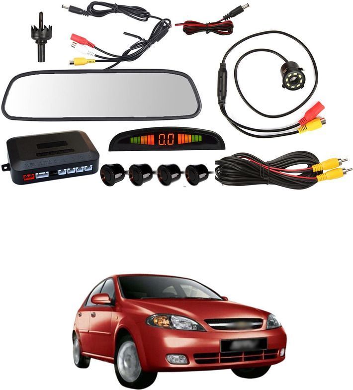 LCD 4.3 Screen 4pc Car Parking Sensor Monitor Kit With Reverse Camera Sg43 LCD 4.3 Screen 4pc Car Parking Sensor Monitor Kit With Reverse Camera Sg43 Parking Sensor-image-15