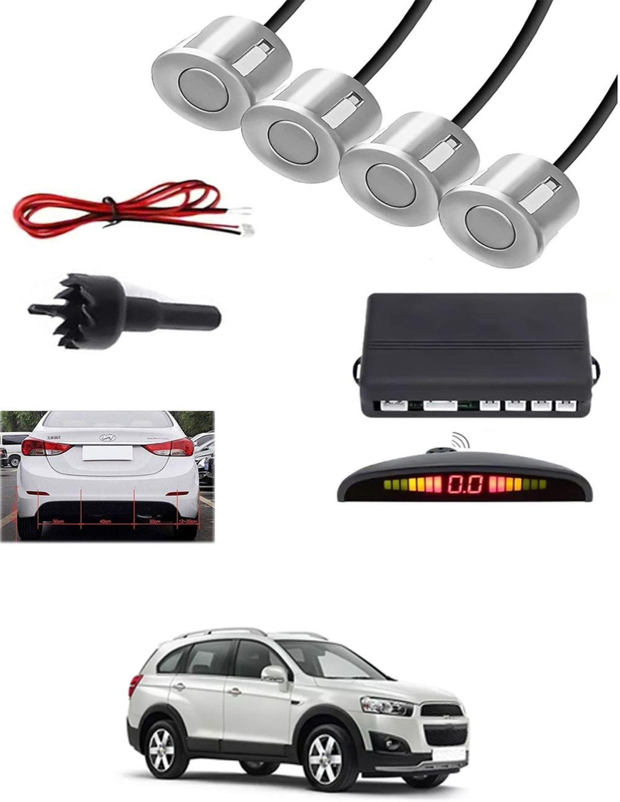 aarsh biker New-P_Universal 4 Silver Reverse Parking Sensor-AF25N579 New-P_Universal 4 Silver Reverse Parking Sensor-AF25N579 Parking Sensor-picture-21
