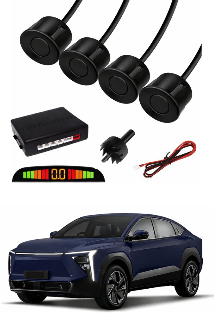 Black Car Parking Sensor L80 Car Black Parking Reverse Sensors For Mahindra XEV 9e Parking Sensor-image-21