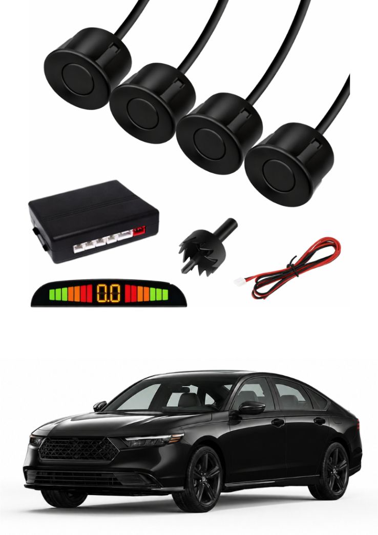 drivexpert Black Car Parking Sensor J128 Car Black Parking Reverse Sensors For Honda Accord Parking Sensor-picture-12