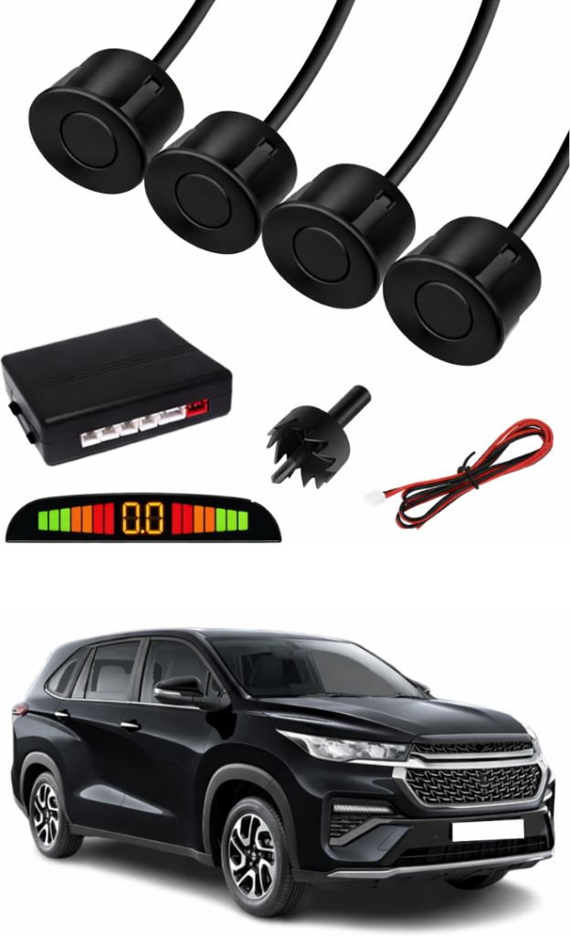 drivexpert Latest Black Car Parking Sensor L75 Car Black Parking Reverse Sensors Set of 4 Parking Sensor-picture-25