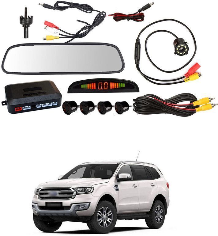 LCD 4.3 Screen 4pc Car Parking Sensor Monitor Kit With Reverse Camera Sg20 LCD 4.3 Screen 4pc Car Parking Sensor Monitor Kit With Reverse Camera Sg20 Parking Sensor-image-13