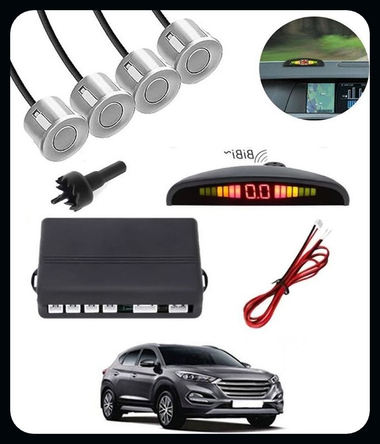 arsh stores NS- 4 Silver Reverse Parking Sensor-AP25A87 NS- 4 Silver Reverse Parking Sensor-AP25A87 Parking Sensor-picture-27