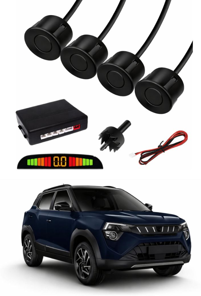 drivexpert Latest Black Car Parking Sensor L165 Car Black Parking Reverse Sensors Set of 4 Parking Sensor-picture-45
