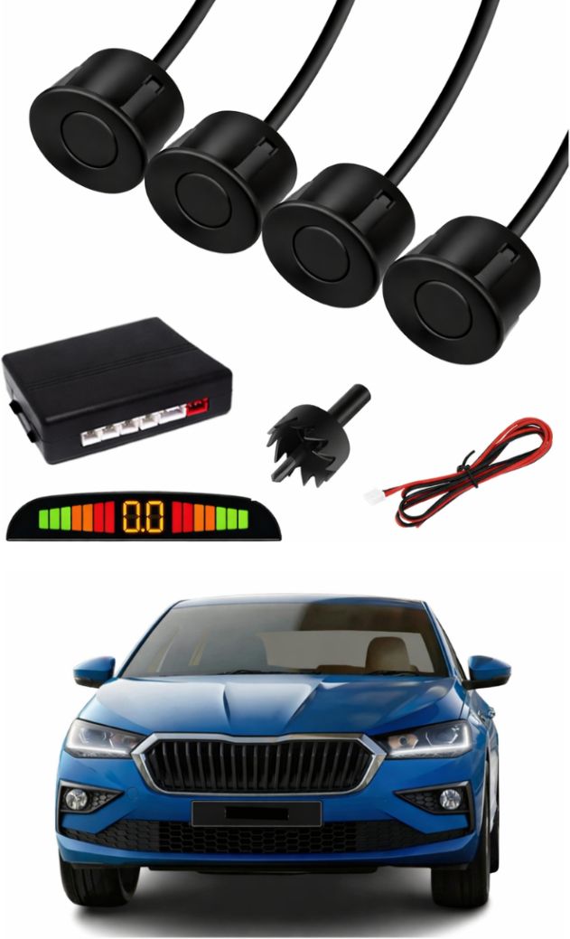 drivexpert Black Car Parking Sensor K78 Car Black Parking Reverse Sensors For Skoda Slavia Parking Sensor-picture-40
