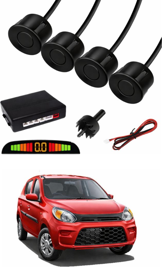 drivexpert Black Car Parking Sensor J94 Car Black Parking Reverse Sensors For Maruti Suzuki Alto Parking Sensor-picture-46