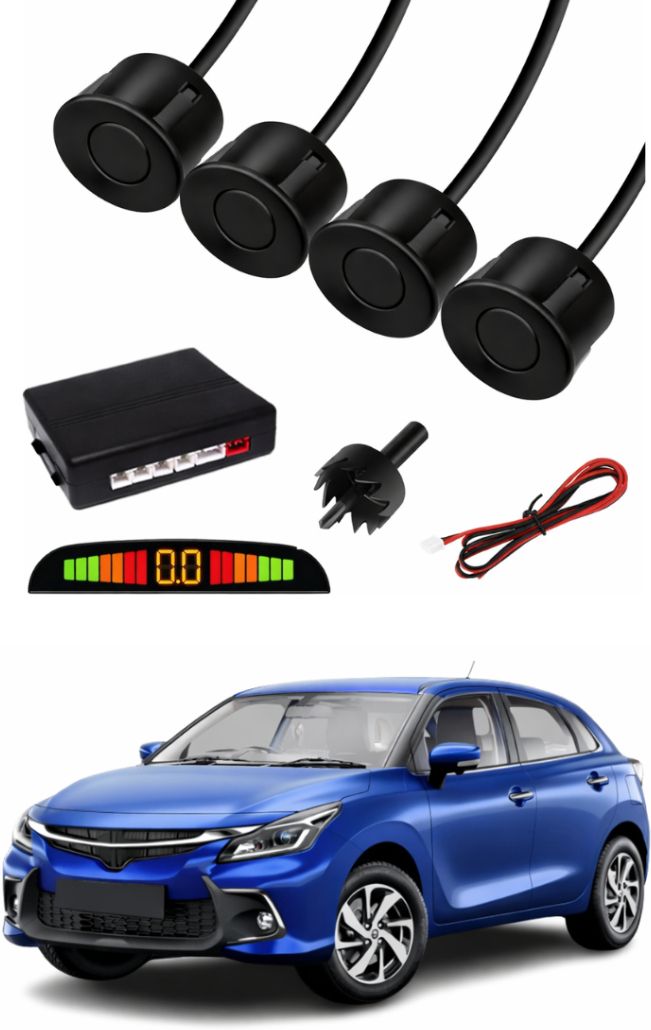 Black Car Parking Sensor E75 Car Black Parking Reverse Sensors For Toyota Glanza Set of 4 Pcs Parking Sensor-image-47