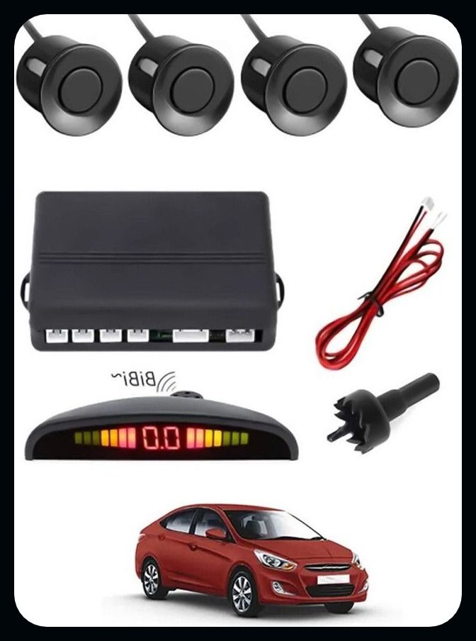 aarsh trading AK- 4 Black Reverse Parking SeAPor-AP25N703 S- 4 Black Reverse Parking Sensor-AP25N703 Parking Sensor-picture-17