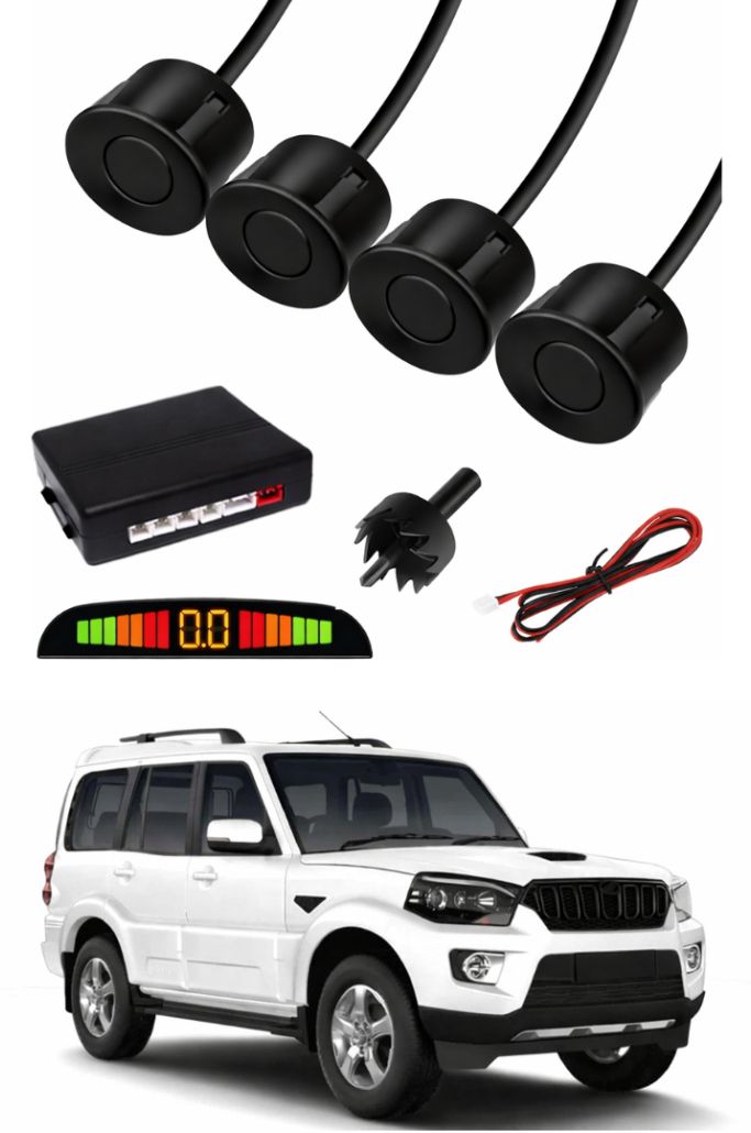 Black Car Parking Sensor L19 Car Black Parking Reverse Sensors For Mahindra Scorpio SUV Parking Sensor-image-47