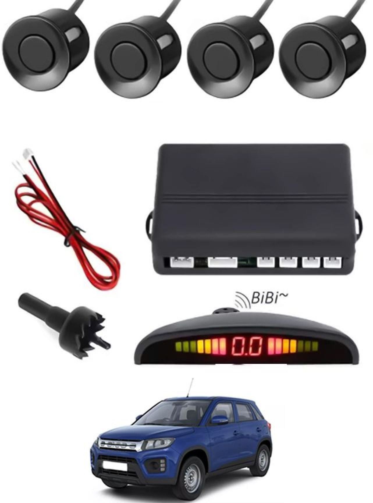 Universal 4 Black Reverse Parking Sensor-AF25N463 Universal 4 Black Reverse Parking Sensor-AF25N463 Parking Sensor-image-21