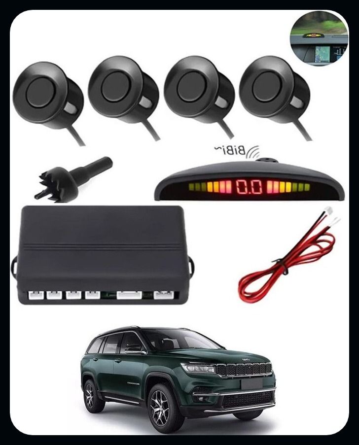 aarsh trading AK- 4 Black Reverse Parking SeAPor-AP25A39 S- 4 Black Reverse Parking Sensor-AP25A39 Parking Sensor-picture-14
