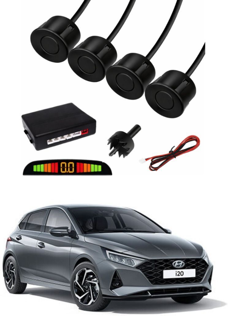 Black Car Parking Sensor A70 Premium Quality Car Black Parking Reverse Sensors For Hyundai i20 Set of 4 Pcs Parking Sensor-image-46