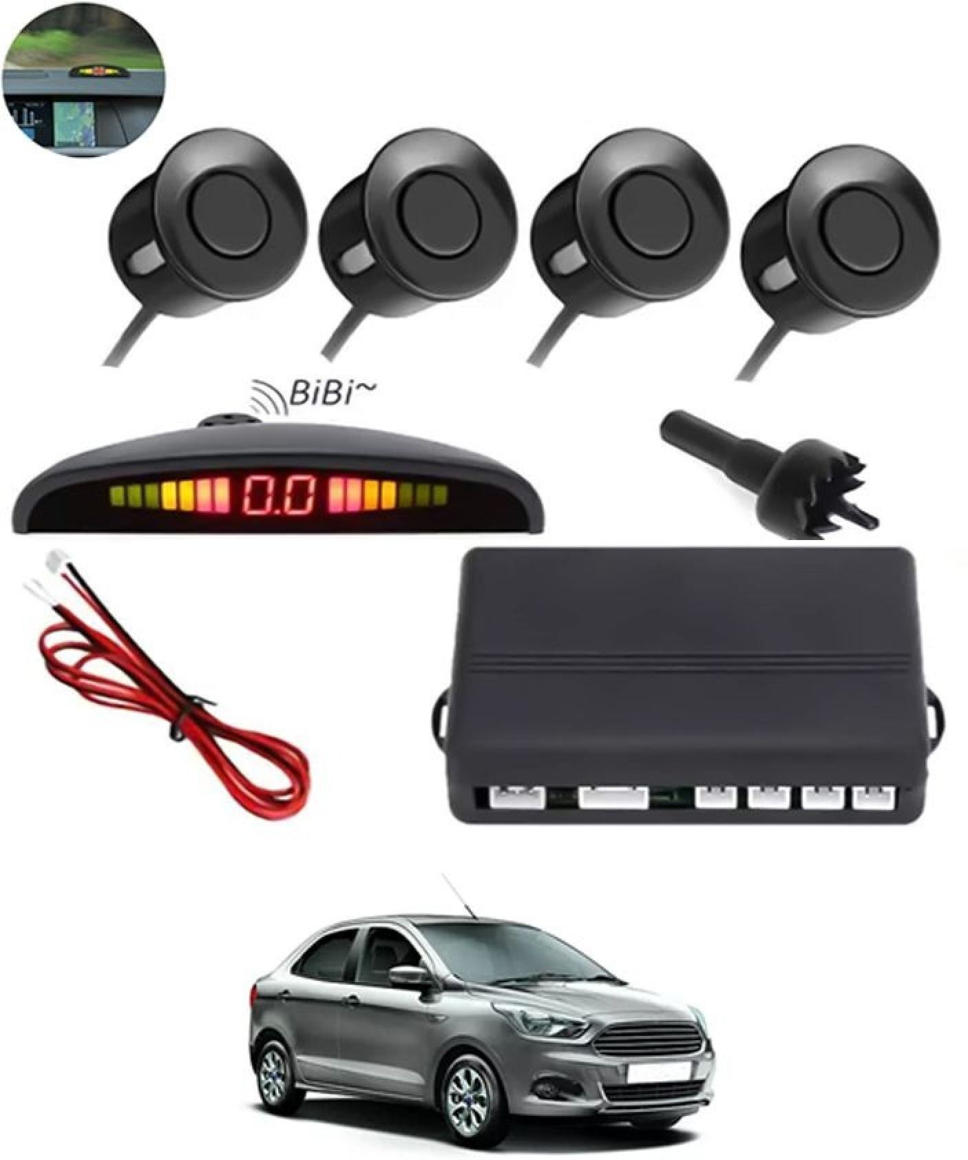 aarsh bikers New-P_Universal 4 Black Reverse Parking Sensor-AF25N242 New-P_Universal 4 Black Reverse Parking Sensor-AF25N242 Parking Sensor-picture-18