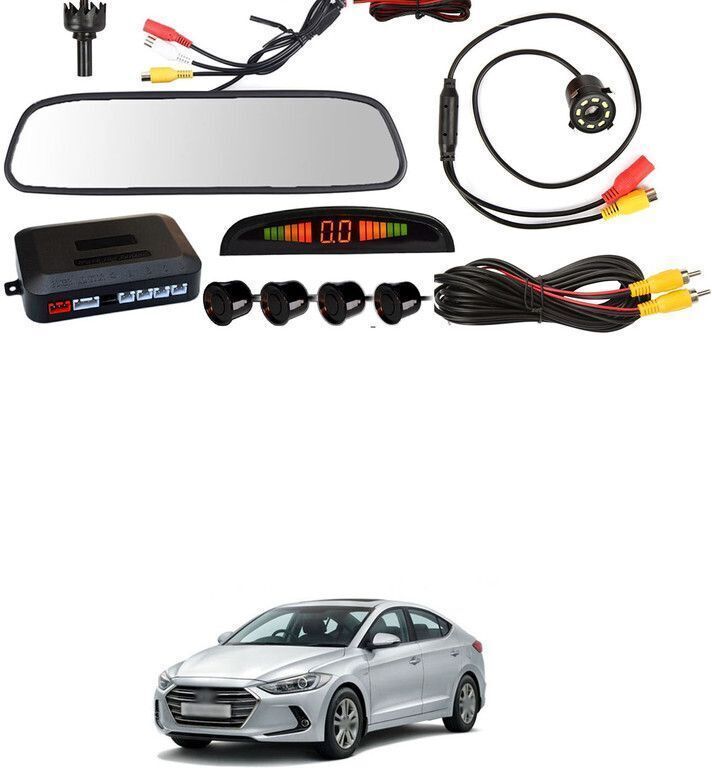 LCD 4.3 Screen 4pc Car Parking Sensor Monitor Kit With Reverse Camera Sg17 LCD 4.3 Screen 4pc Car Parking Sensor Monitor Kit With Reverse Camera Sg17 PQ Parking Sensor-image-10