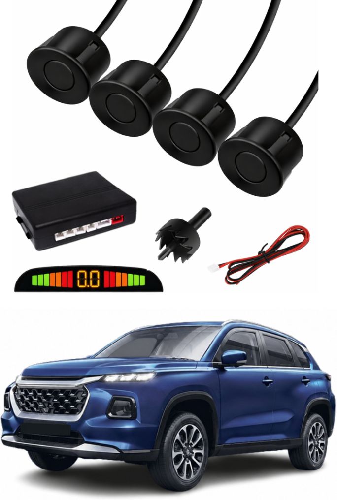 drivexpert Latest Black Car Parking Sensor L24 Car Black Parking Reverse Sensors Set of 4 Parking Sensor-picture-42
