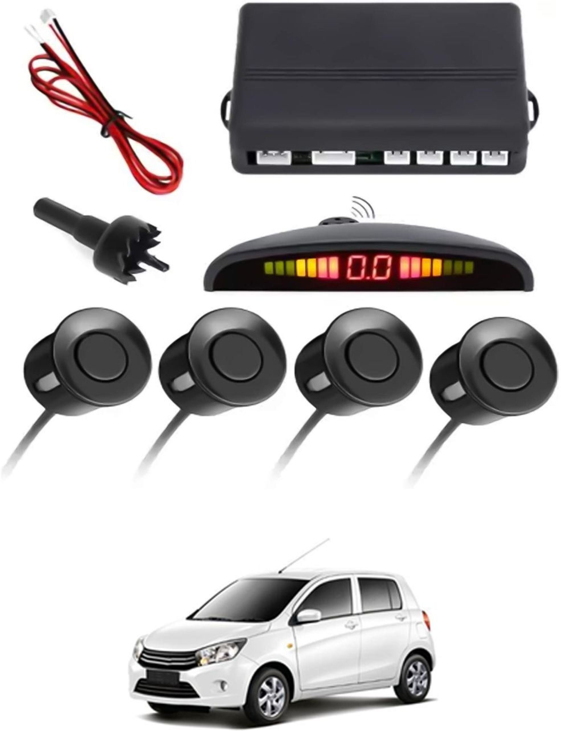 aarsh stores NW_Universal 4 Black Reverse Parking Sensor-AF25A952 NW_Universal 4 Black Reverse Parking Sensor-AF25A952 Parking Sensor-picture-28