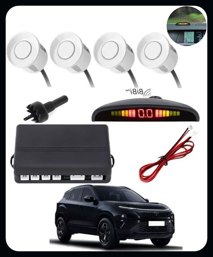 arsh stores NS- 4 White Reverse Parking Sensor-AP25N512 NS- 4 White Reverse Parking Sensor-AP25N512 Parking Sensor-picture-25