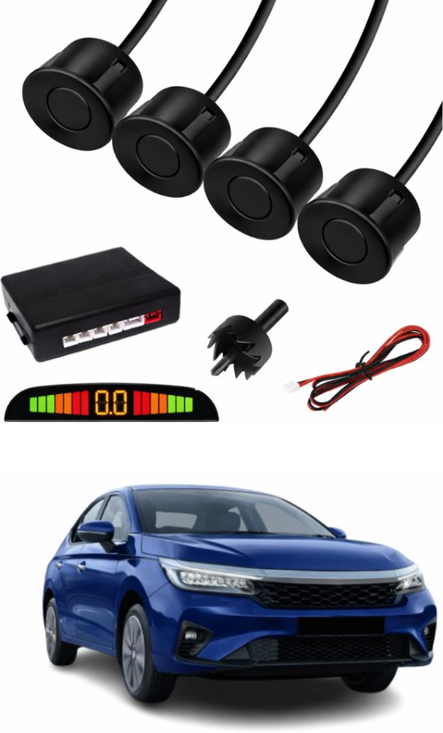 drivexpert Latest Black Car Parking Sensor L124 Car Black Parking Reverse Sensors Set of 4 Parking Sensor-picture-22