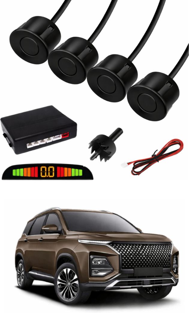 Black Car Parking Sensor B49 Car Black Parking Reverse Sensors For MG Hector Set of 4 Pcs Parking Sensor-image-11