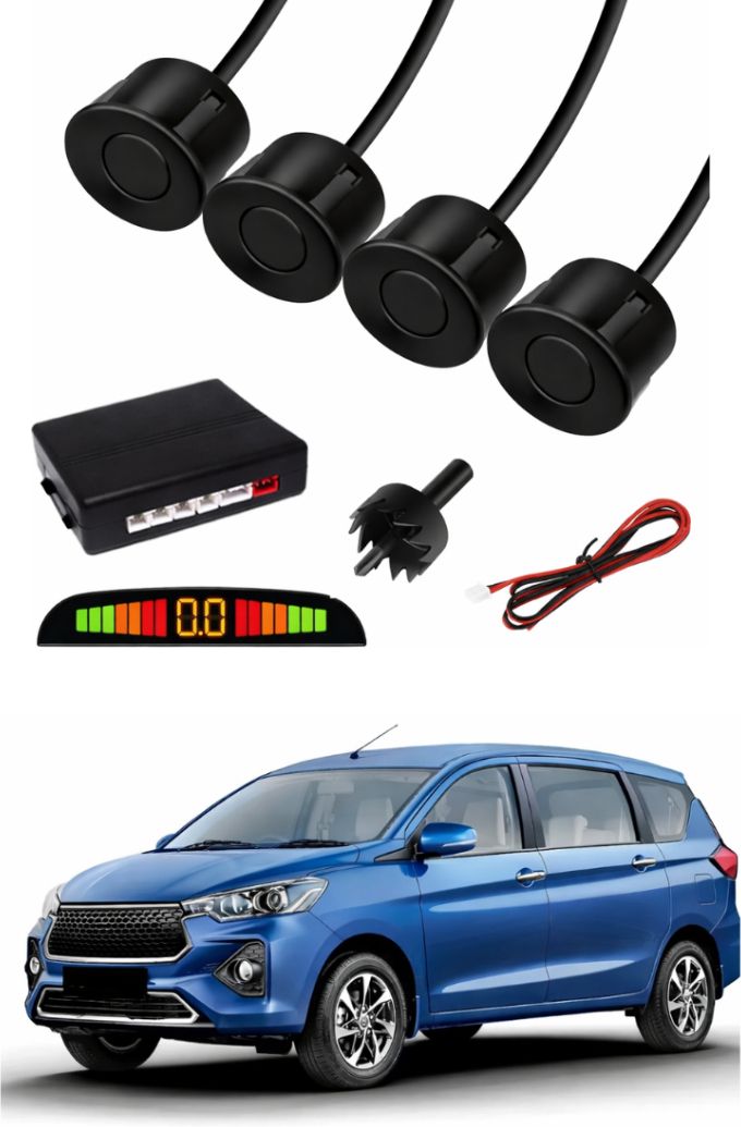 Black Car Parking Sensor E25 Car Black Parking Reverse Sensors For Toyota Rumion Set of 4 Pcs Parking Sensor-image-29
