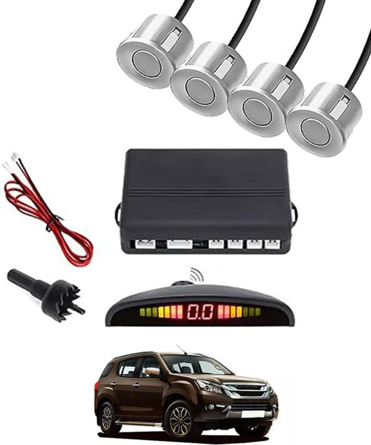 aarsh stores NW_Universal 4 Silver Reverse Parking Sensor-AF25N4 NW_Universal 4 Silver Reverse Parking Sensor-AF25N4 Parking Sensor-picture-19