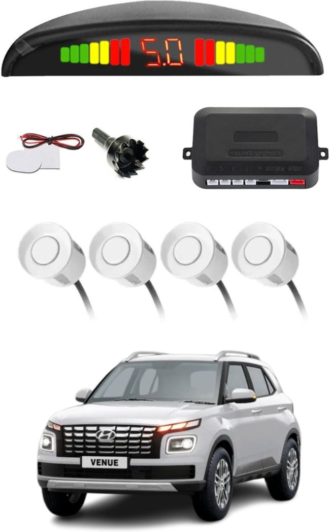 Parking Sensor Car White E11 Car Safety System White Color Parking Sensor Parking Sensor