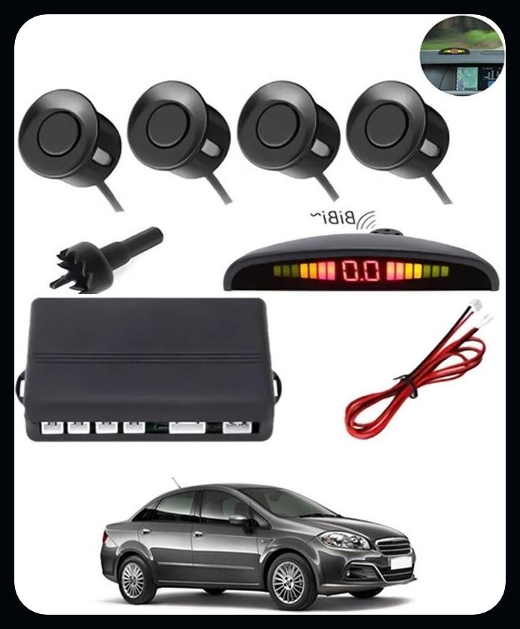 arsh stores NS- 4 Black Reverse Parking Sensor-AP25A964 NS- 4 Black Reverse Parking Sensor-AP25A964 Parking Sensor-picture-22