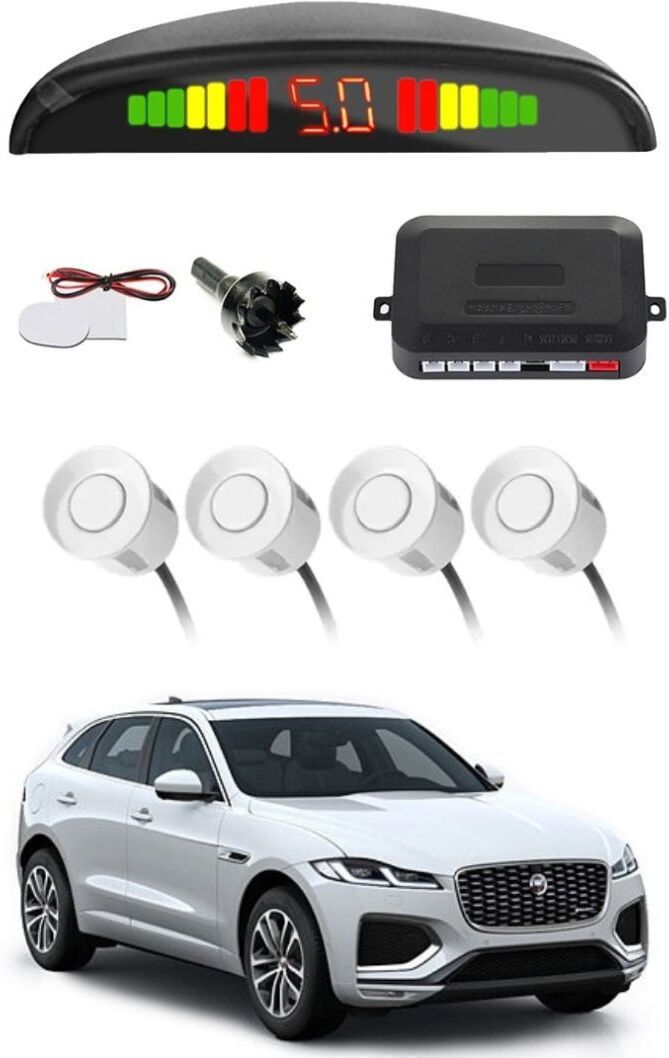 Parking Sensor Car White D122 Car Safety System White Color Parking Sensor Parking Sensor-image-22