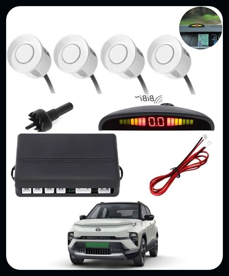 aarsh tradings AP- 4 White Reverse Parking SeAPor-AP25A330 NS- 4 White Reverse Parking Sensor-AP25A330 Parking Sensor-picture-26