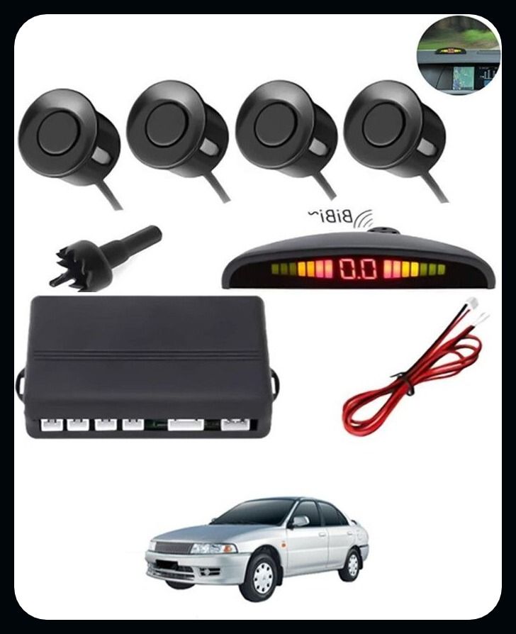 aarsh tradings AP- 4 Black Reverse Parking SeAPor-AP25A731 NS- 4 Black Reverse Parking Sensor-AP25A731 Parking Sensor-picture-18