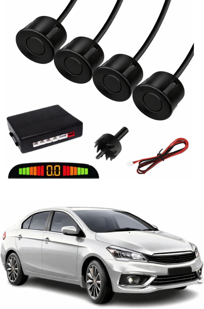 drivexpert Latest Black Car Parking Sensor L88 Car Black Parking Reverse Sensors Set of 4 Parking Sensor-picture-15