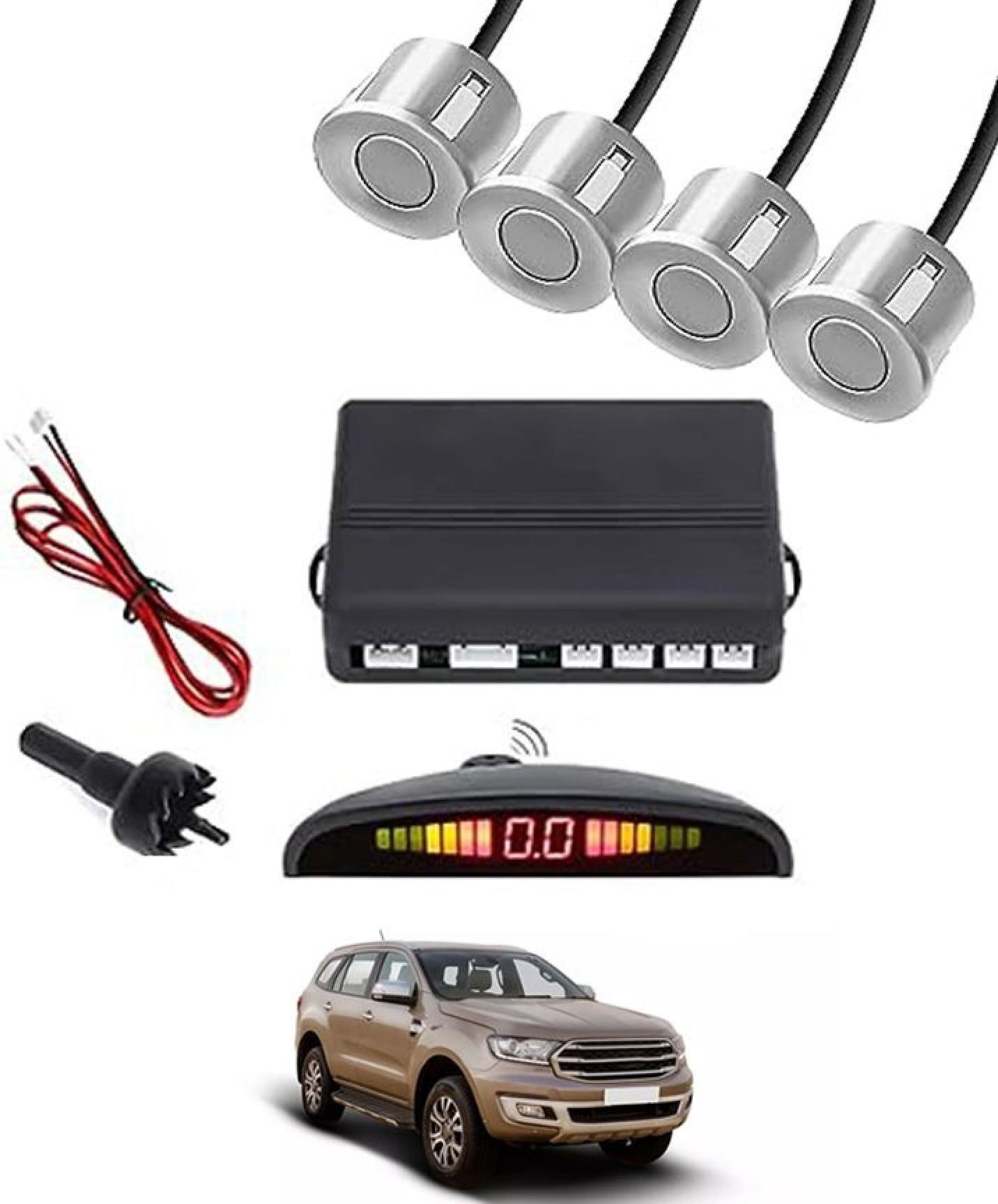 aarsh creation Universal 4 Silver Reverse Parking Sensor-AF25A236 P_Universal 4 Silver Reverse Parking Sensor-AF25A236 Parking Sensor-picture-10