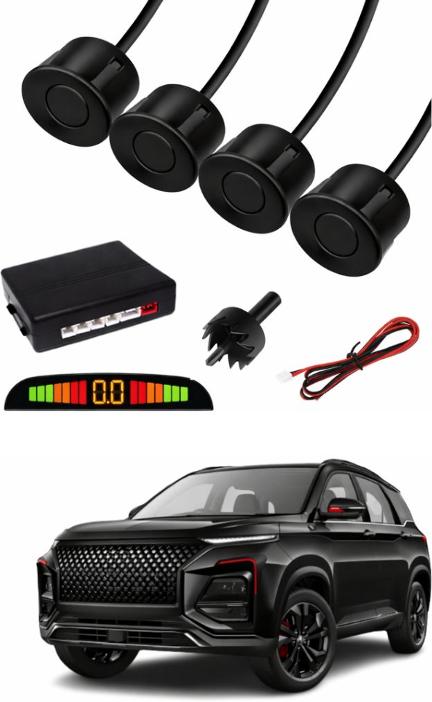 drivexpert Latest Black Car Parking Sensor L71 Car Black Parking Reverse Sensors Set of 4 Parking Sensor-picture-21