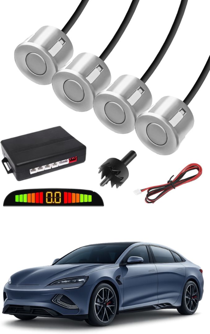 markoplus Silver Car Parking Sensor F179 Car Silver Parking Reverse Sensors For BYD Seal Set of 4 Pcs Parking Sensor-picture-48