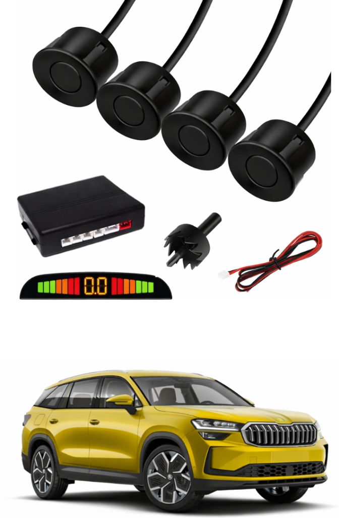 drivexpert Latest Black Car Parking Sensor L106 Car Black Parking Reverse Sensors Set of 4 Parking Sensor-picture-33