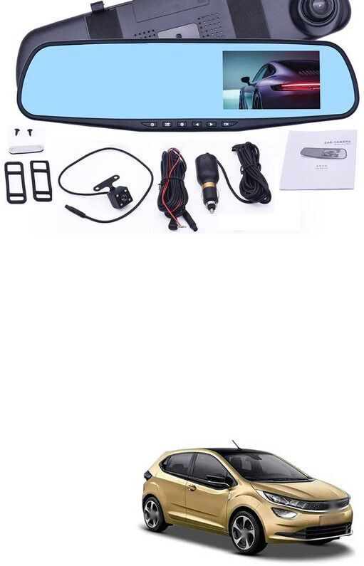 Universal For Car Dual Lens Dvr Dash Camera 4.3inch Rearview Mirror For ALT-ROZ Universal For Car Dual Lens Dvr Dash Camera 4.3inch Rearview Mirror For ALT-ROZ Parking Sensor-image-38