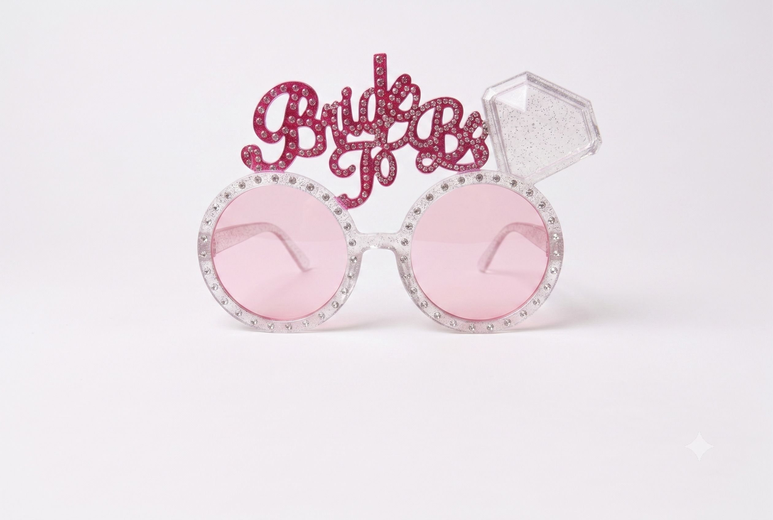 Bride to be goggles with diamond details ( pack 1 ) Party Glow Ornament-image-45