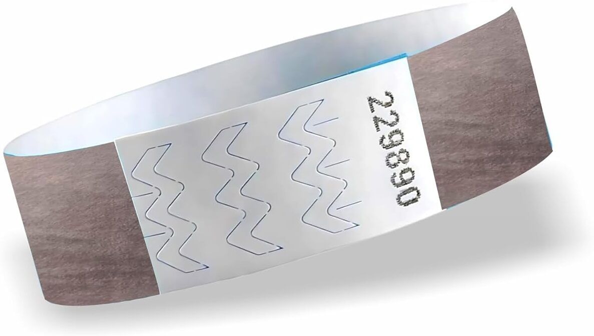 Paper Wrist Band for Clubs Bars and markeing (Silver, Pack of 1000) Party Glow Ornament-image-44