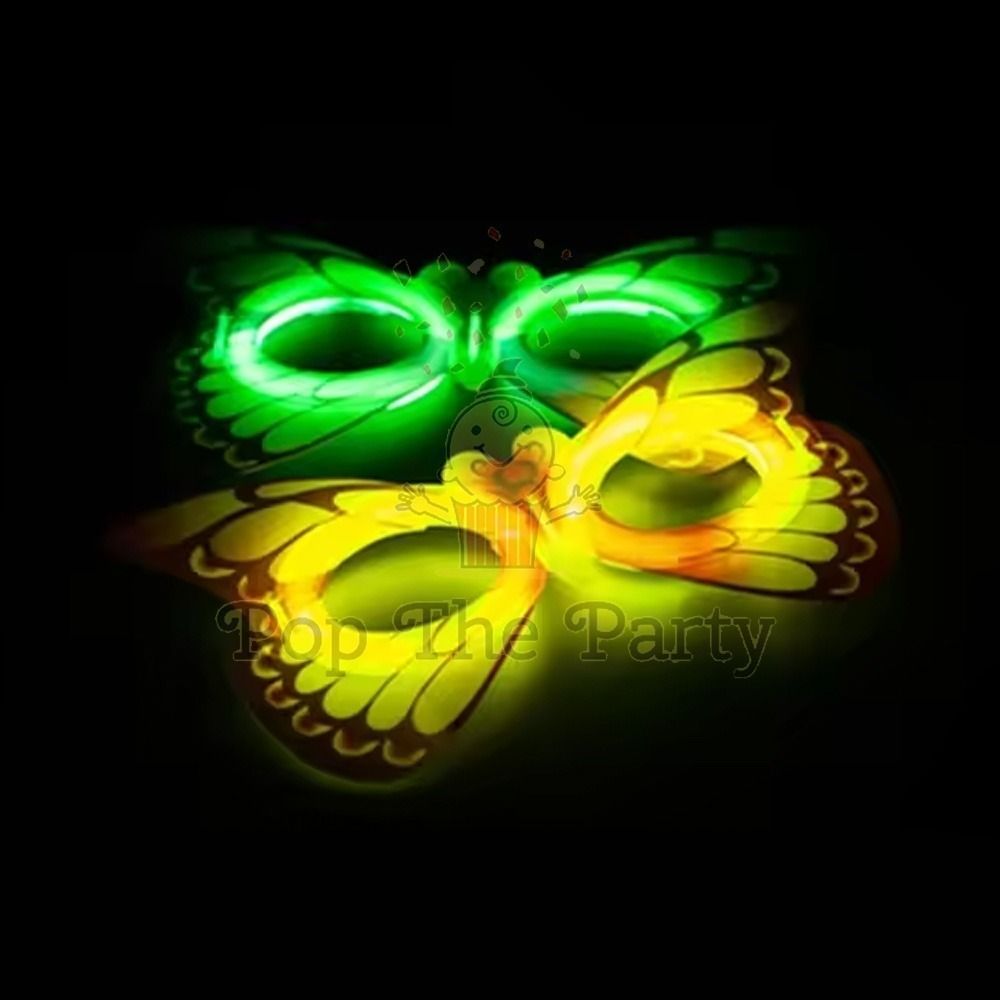 Butterfly Glow Light Up Glasses Neon Light Night Party Gift Luminous GlassesParty Glow Ornament-image-27
