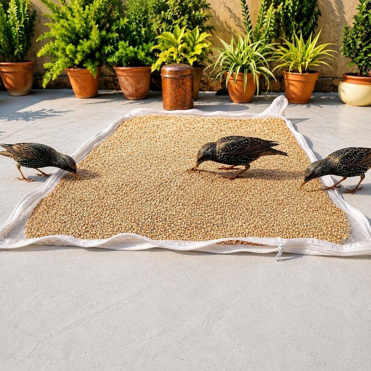 narv Ultra Air Flow Food Drying Mesh Cloth 28x38 Inch Premium Cotton Mesh Cover 28 inch Lid, Pack of 1-picture-30