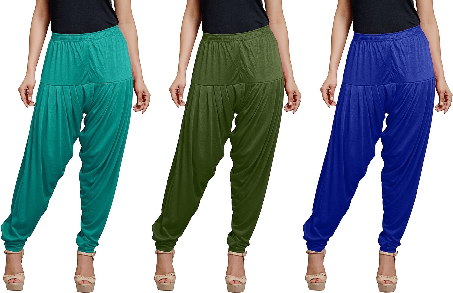 zyna Viscose Rayon Solid Patiala-picture-41