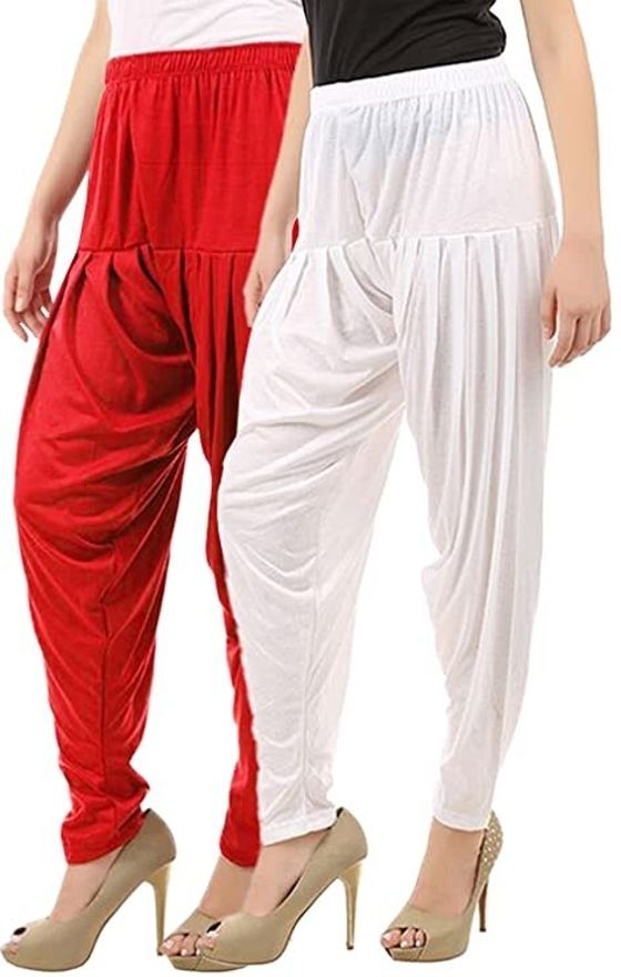 twin Viscose Rayon Solid Patiala-picture-7