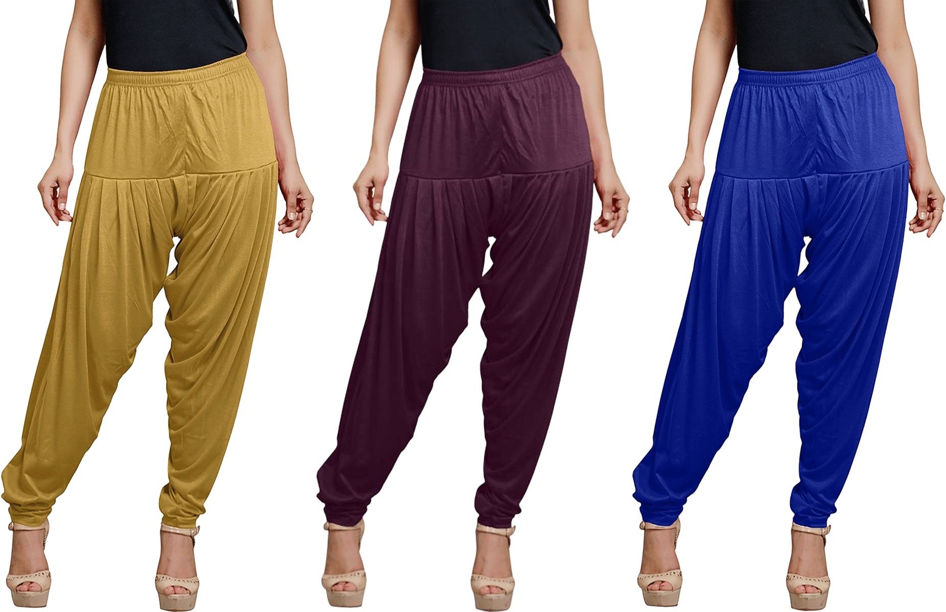 zyna Viscose Rayon Solid Patiala-picture-47