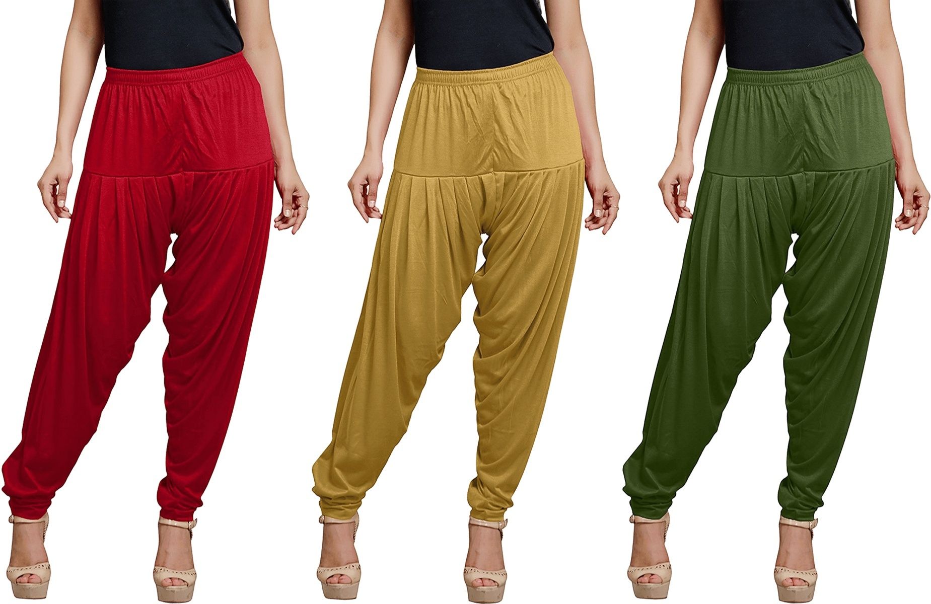 zyna Viscose Rayon Solid Patiala-picture-19